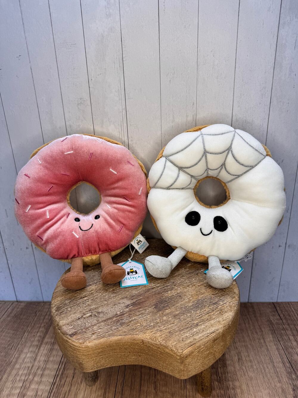 Jellycat Amuseables Doughnut Set of 2 Jellycat Donuts Jellycat Authentic NEW
